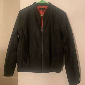Black Bomber Jacket